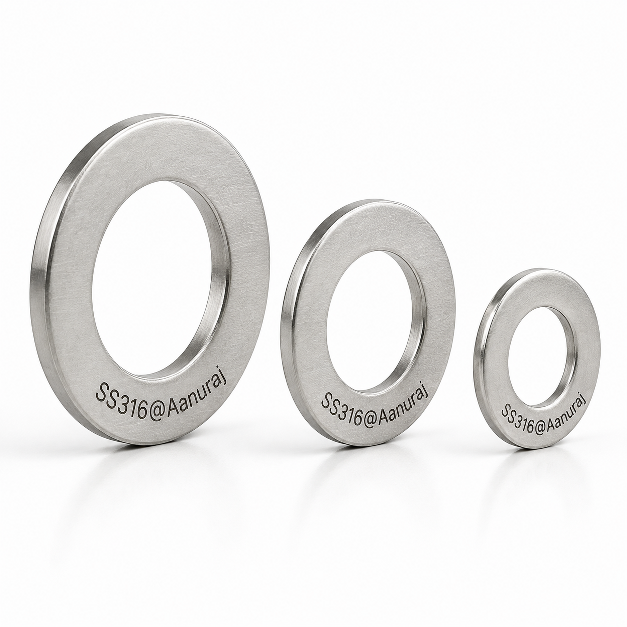 SS 316 PLAIN WASHERS