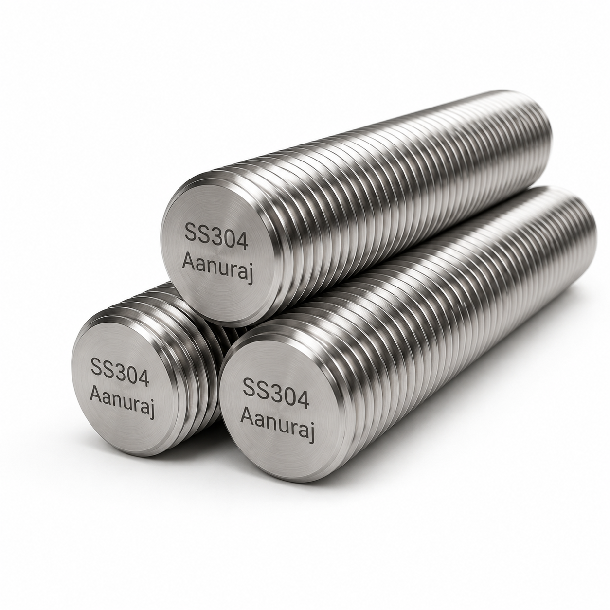 SS 304 FULL THREAD STUDS
