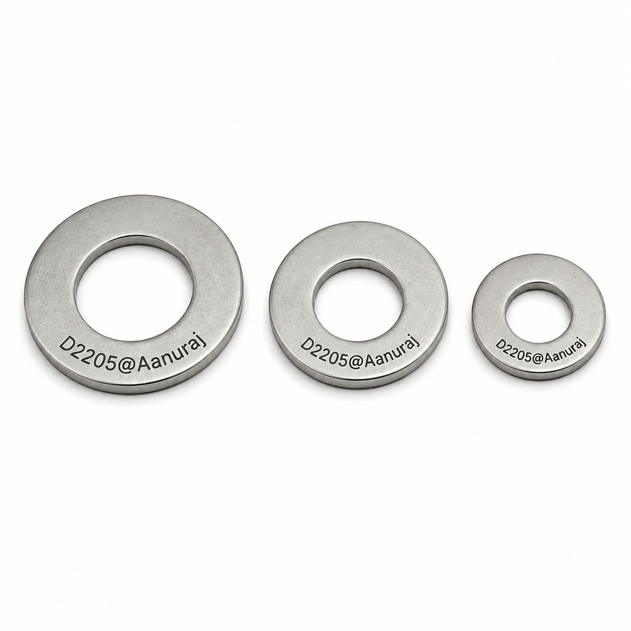 D2205@Aanuraj — Super Duplex 2205 Plain Washers