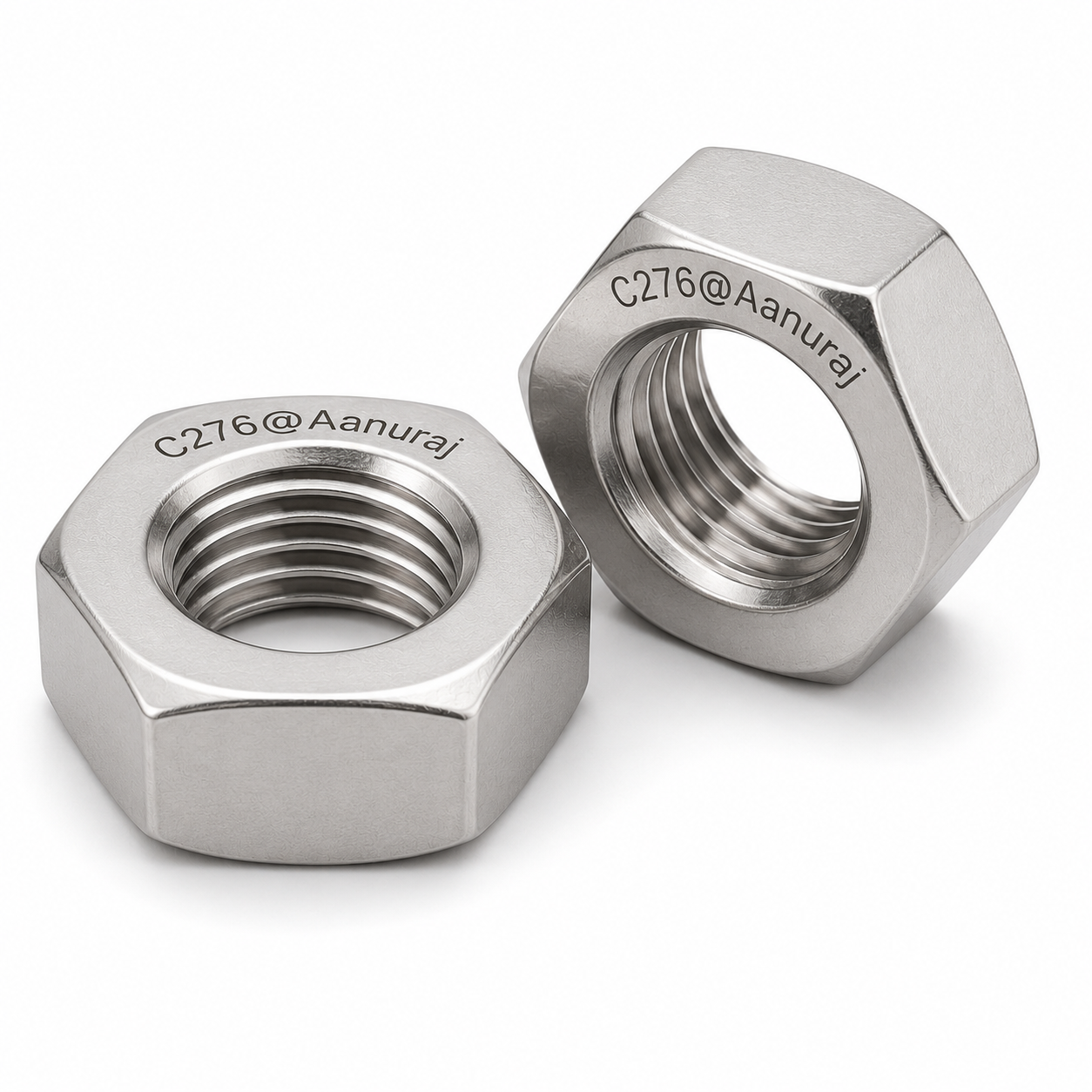 Hastelloy c276 grade hex nuts